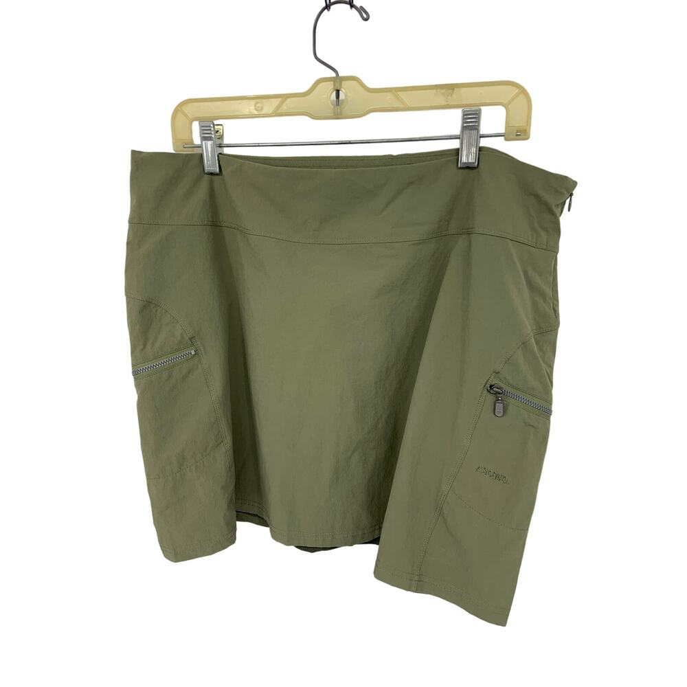 Ascend Green Adventure Mini Skort with Pockets